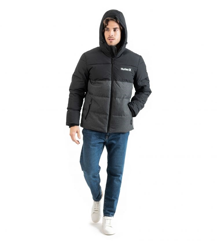 Hurley Mammoth 3m Puffer Jacket Svarta | 41062VKHM