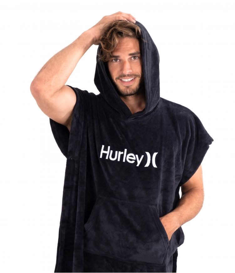 Hurley One & Only Hooded Towel - Other Accessories Svarta | 01873XCEN