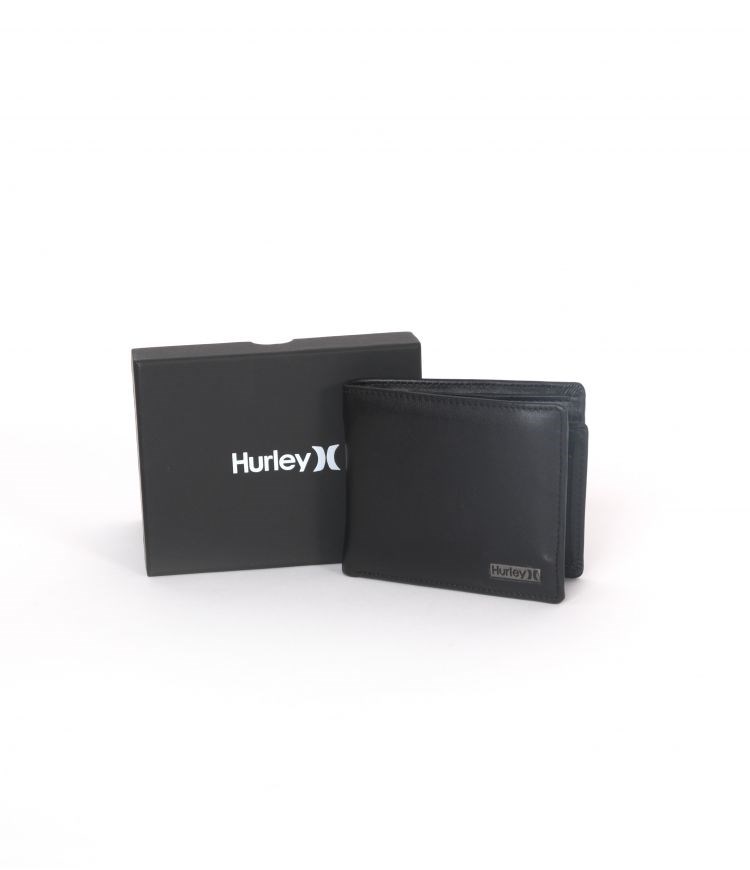 Hurley One & Only Läder Wallet Svarta | 87026NPIH