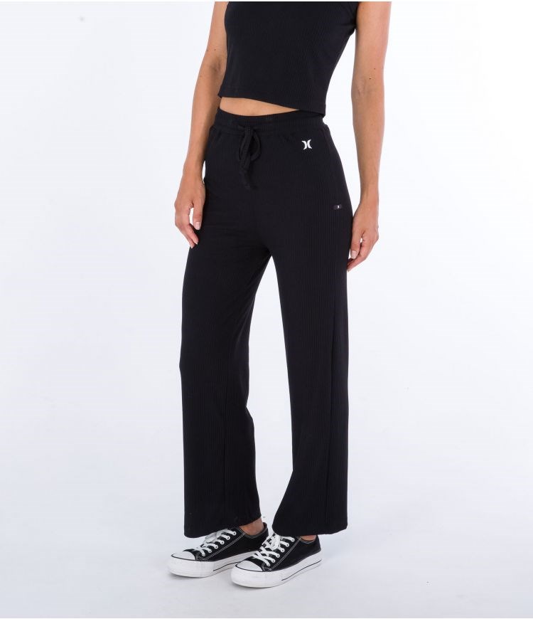 Hurley Pant Rib Relaxed Svarta | 56381FKRB