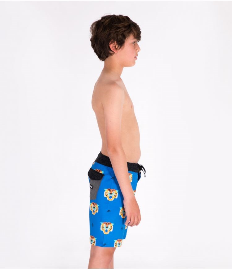 Hurley Phantom Bengal - Boys - Kids' Boardshorts Blå | 78304JTYV