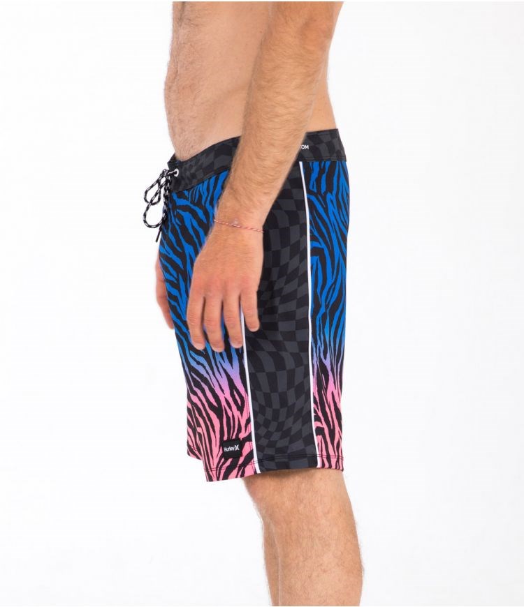 Hurley Phantom Fastlane Ac Zebra 18' Boardshorts Blå | 02386HCWV