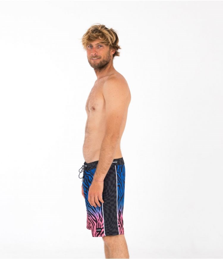 Hurley Phantom Fastlane Ac Zebra 18' Boardshorts Blå | 02386HCWV