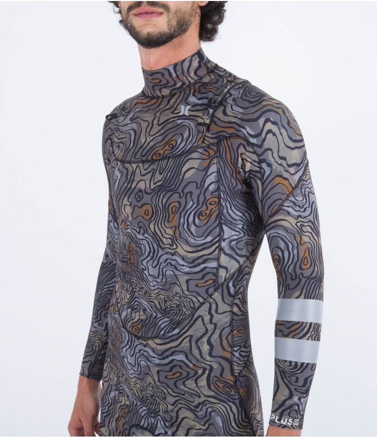 Hurley Plus Printed 3/2mm Fullsuit 2023 Svarta | 20561AYPU