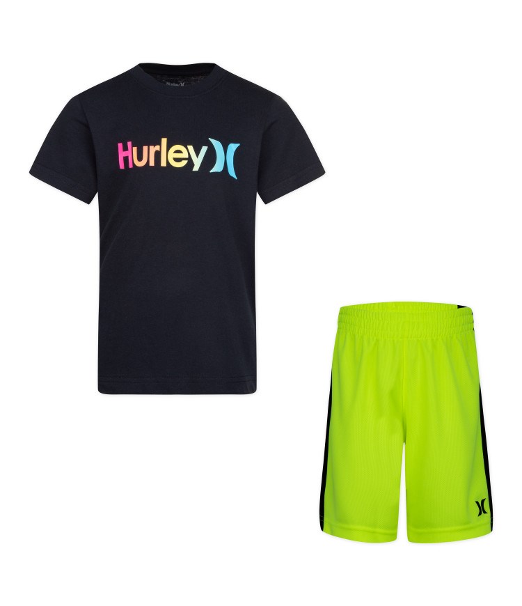 Hurley Set Boy - Hrlb O&o Gradient & Mesh Svarta | 25069BTAK