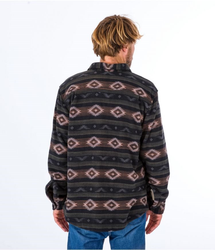 Hurley Shirt Santa Cruz Windchill Svarta | 54183WQVY