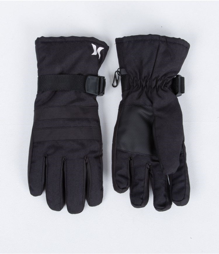 Hurley Snow Gloves Block Party Svarta Svarta | 31685WEQN