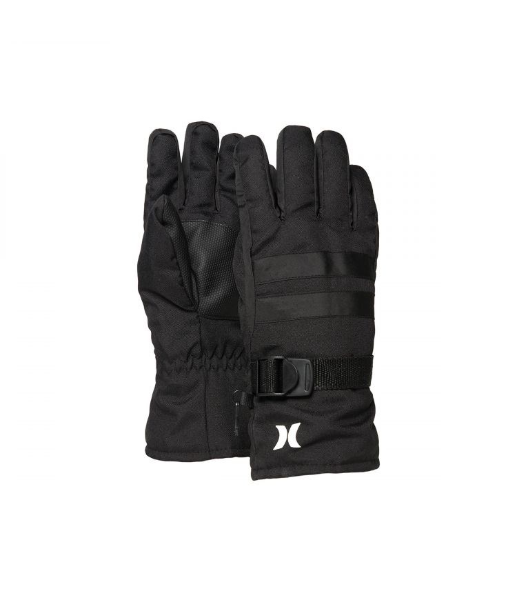 Hurley Snow Gloves Block Party Svarta Svarta | 31685WEQN