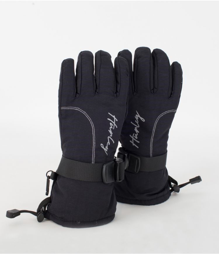 Hurley Snow Gloves Snowdrift Svarta | 76324IAVO