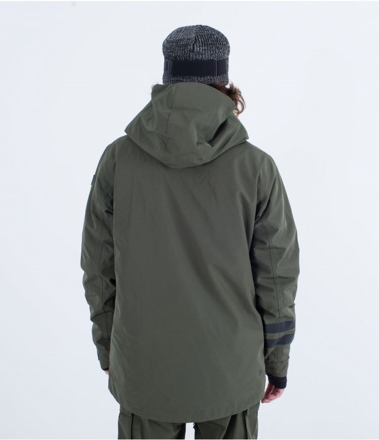 Hurley Snow Jacket Outlaw Khaki | 42730QHYJ