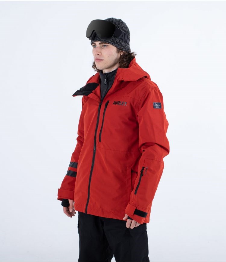 Hurley Snow Jacket Outlaw Kungsblått Röda | 23187NCYD