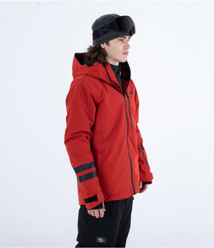 Hurley Snow Jacket Outlaw Kungsblått Röda | 23187NCYD