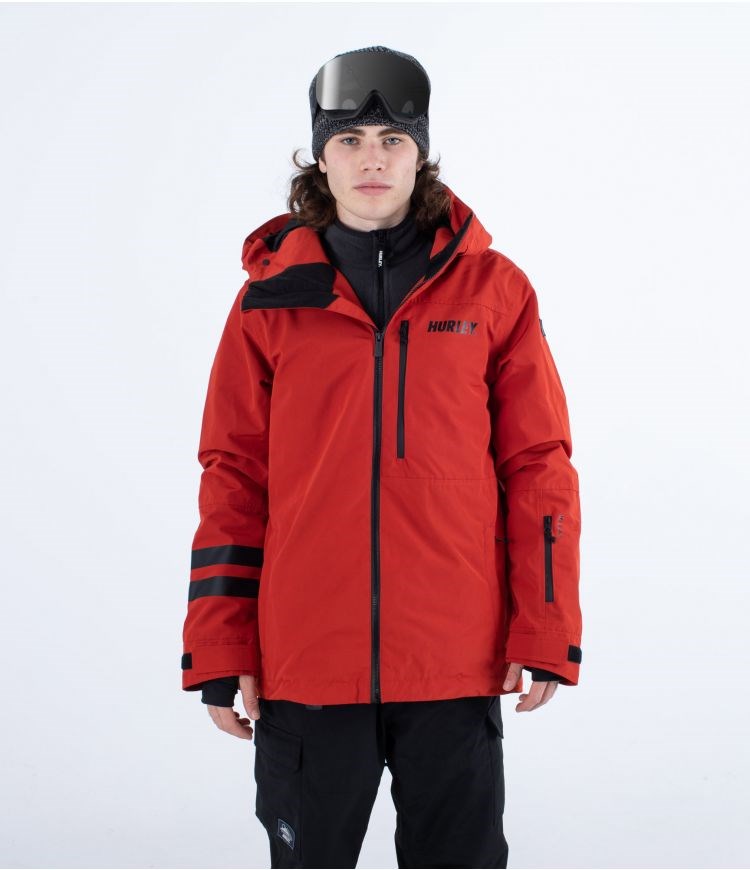 Hurley Snow Jacket Outlaw Kungsblått Röda | 23187NCYD