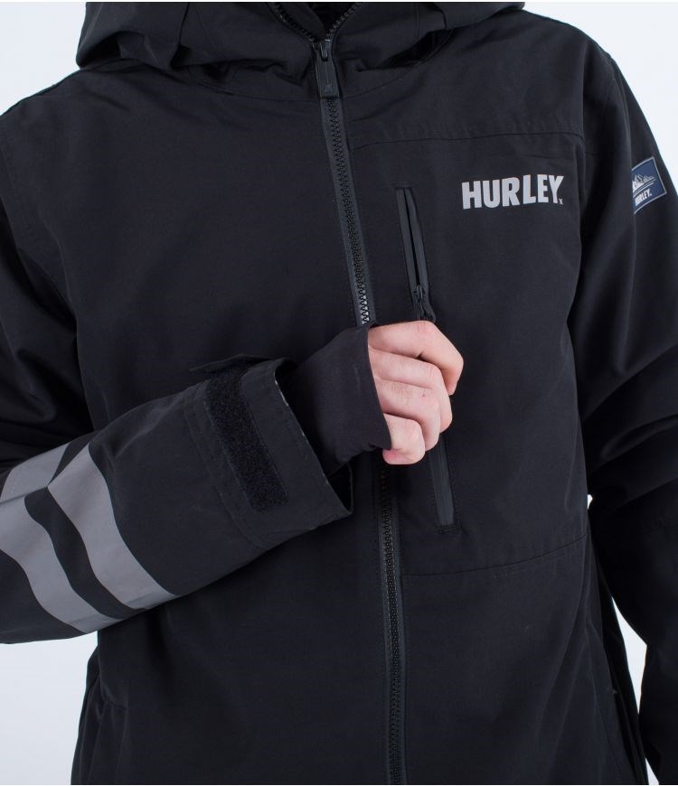 Hurley Snow Jacket Outlaw Svarta | 61243DRZO