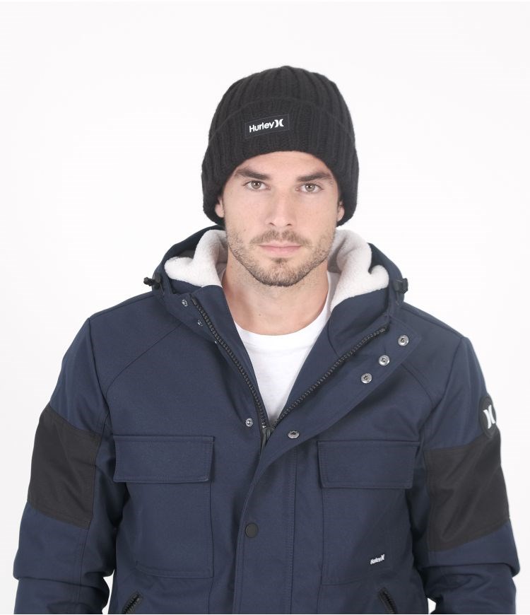 Hurley Squaw Beanie Svarta | 29487MNDU