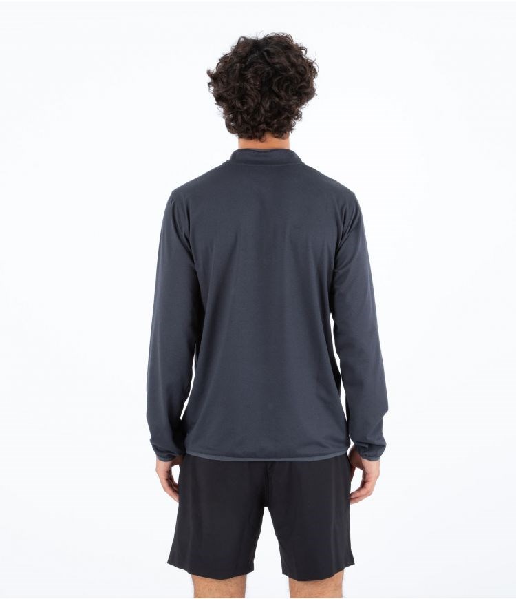 Hurley Sweatshirt 1/4 Zip Mesa Onshore Grå | 72916ZYRQ