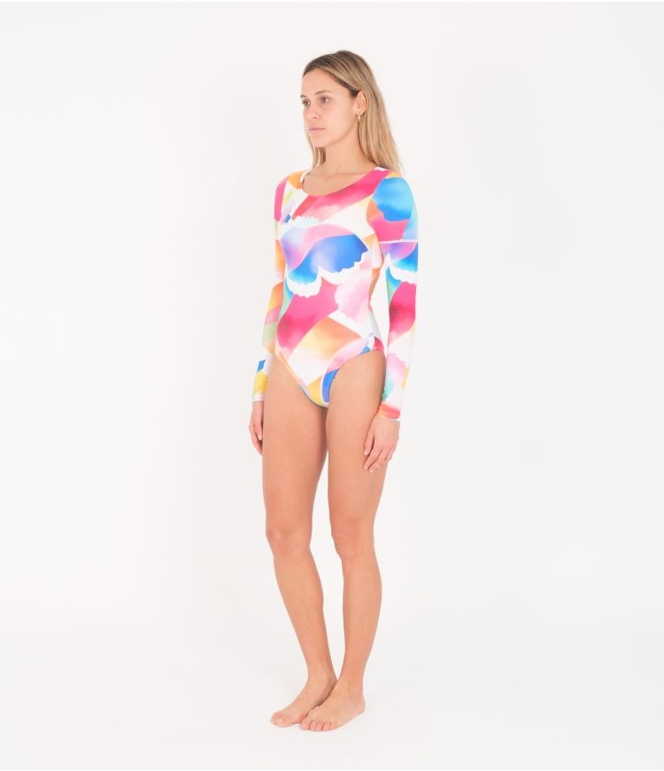 Hurley Swimwear Long Sleeve Sundance Max Sundance | 93021WASG