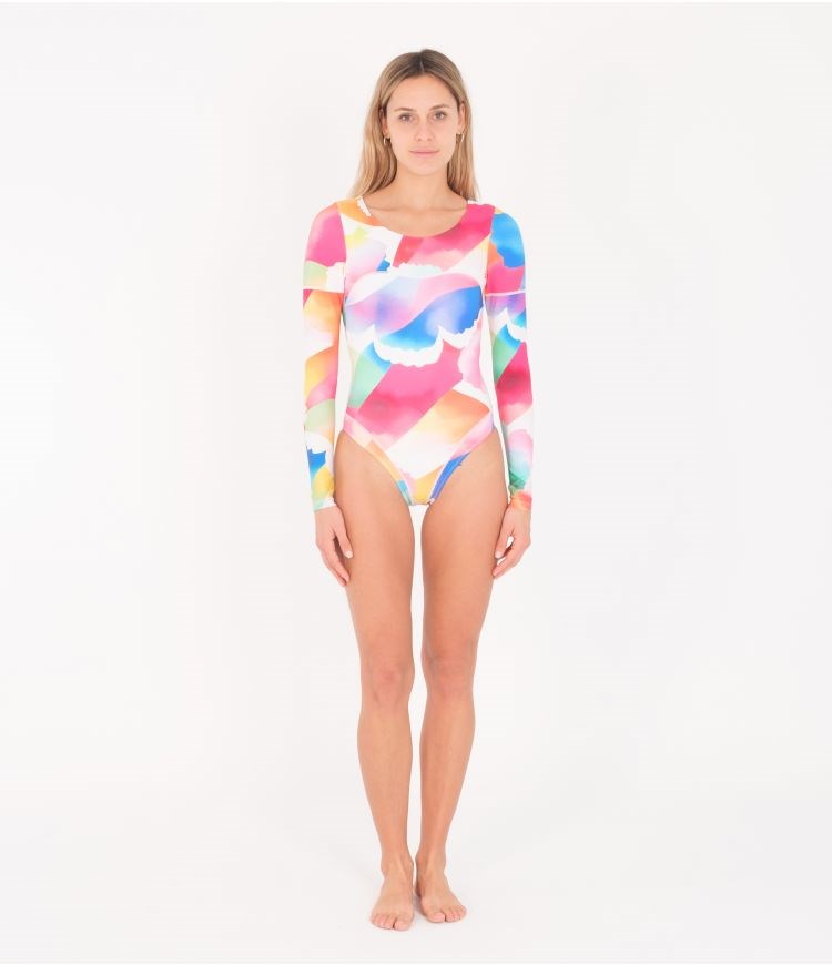 Hurley Swimwear Long Sleeve Sundance Max Sundance | 93021WASG