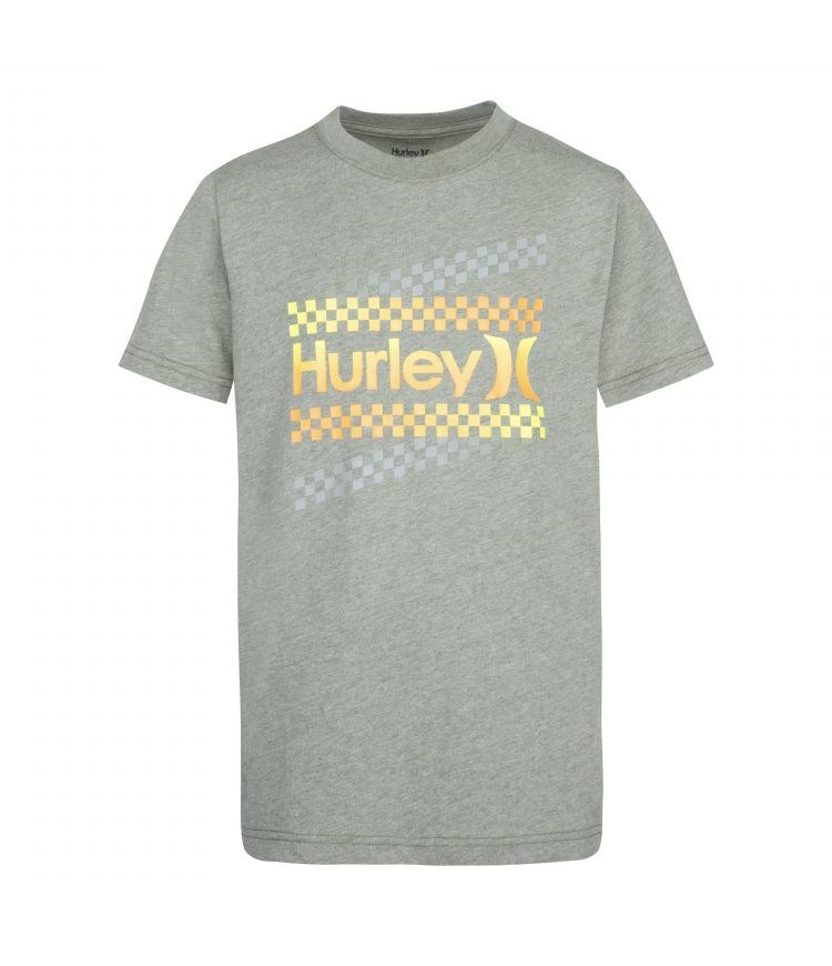 Hurley T-shirt Boy - Check Army Heather | 68047NAUM