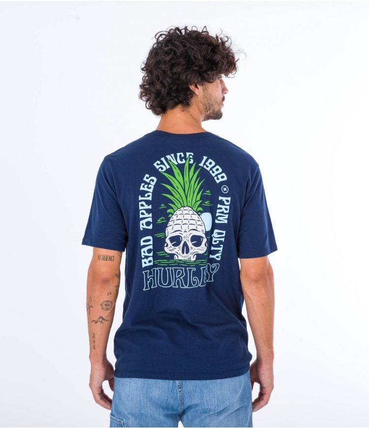 Hurley T-shirt Korta Sleeve Everyday Bad Apples Night Force | 40978CTSB