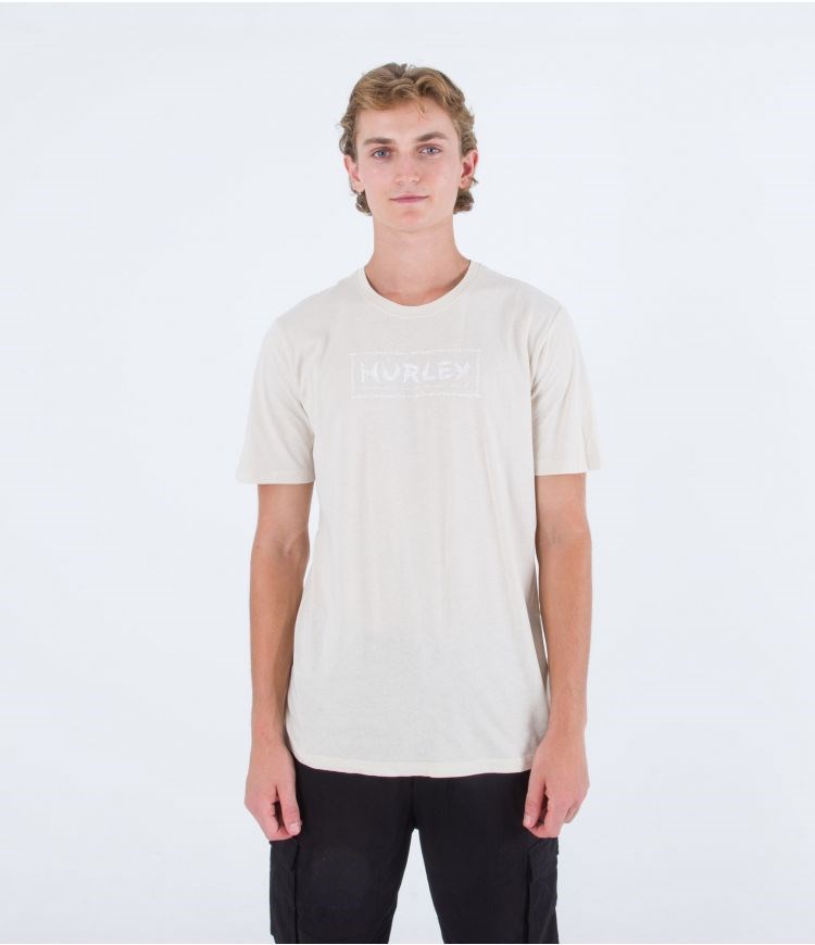 Hurley T-shirt Korta Sleeve Everyday Death In Paradise Bone | 96403PDSH