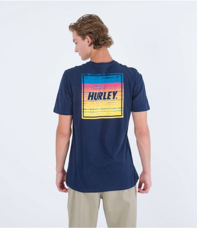 Hurley T-shirt Korta Sleeve Everyday Four Corners Night Force | 85927SJTE