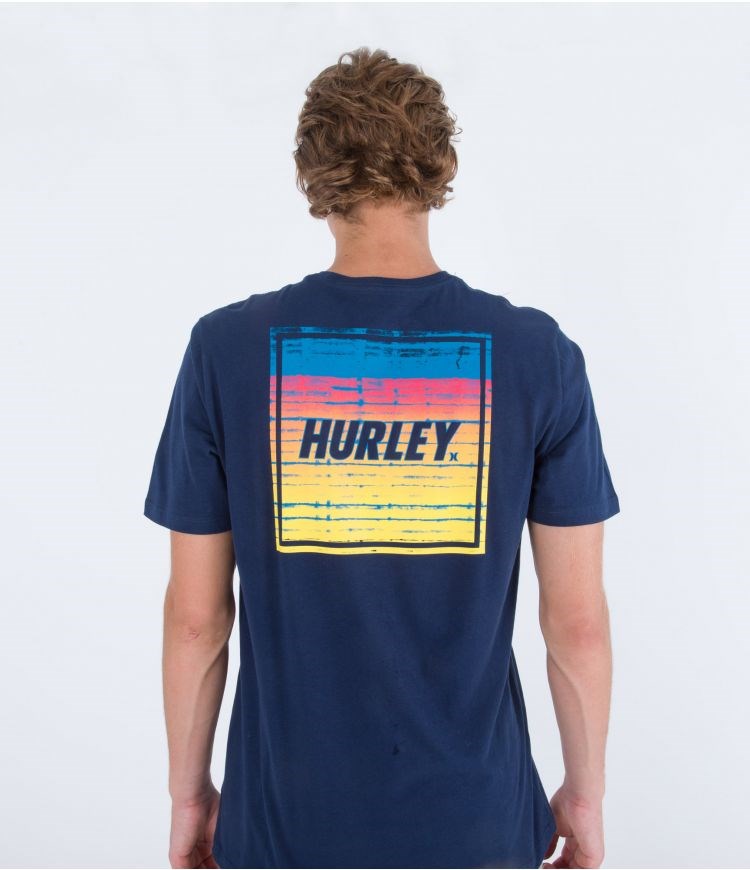 Hurley T-shirt Korta Sleeve Everyday Four Corners Night Force | 85927SJTE