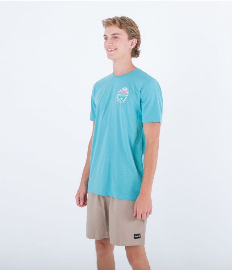 Hurley T-shirt Korta Sleeve Everyday Nothing Lasts Forever Wave Runner | 93768AJFD