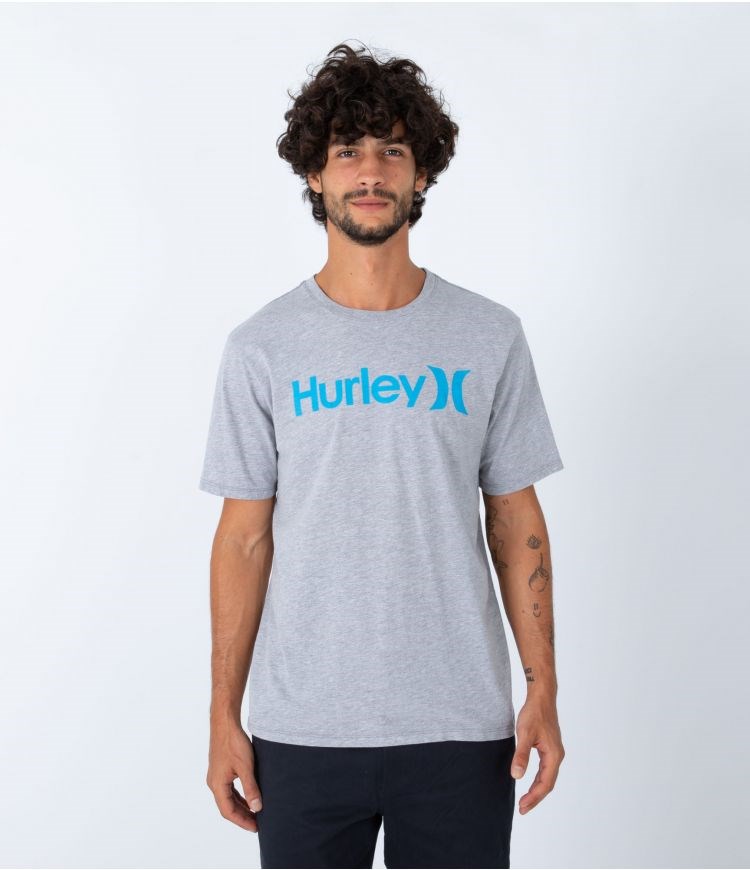 Hurley T-shirt Korta Sleeve Everyday O&o Solid Grå | 14289HWTE