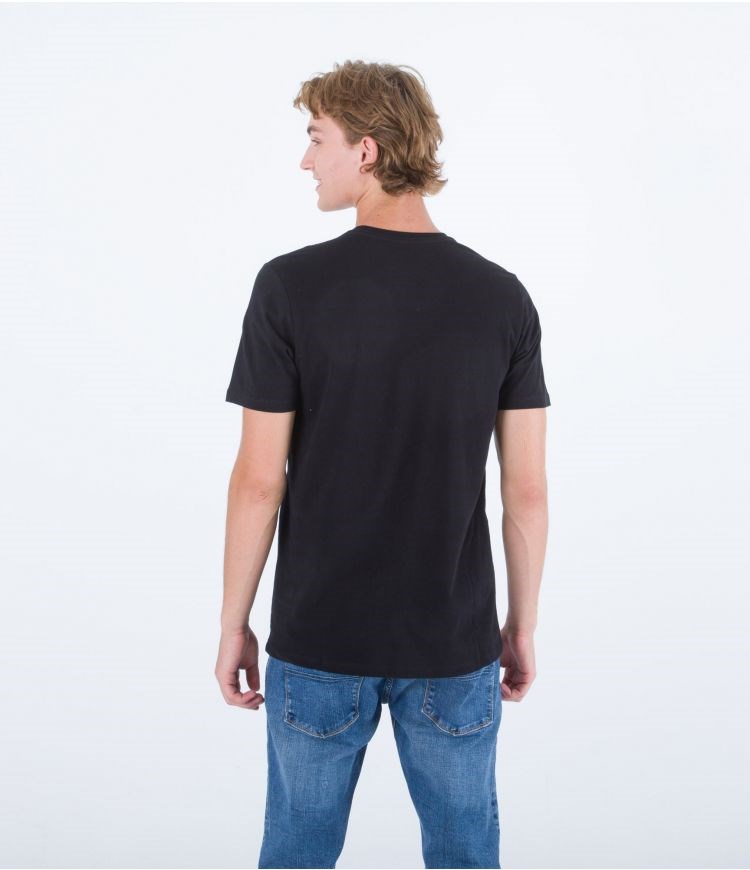 Hurley T-shirt Korta Sleeve Everyday O&o Solid Svarta | 58063GLYJ