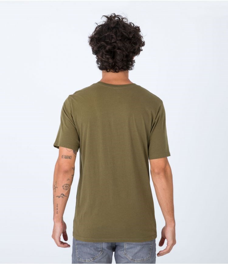 Hurley T-shirt Korta Sleeve Everyday O&o Sc Olivgröna | 81620ZNTE