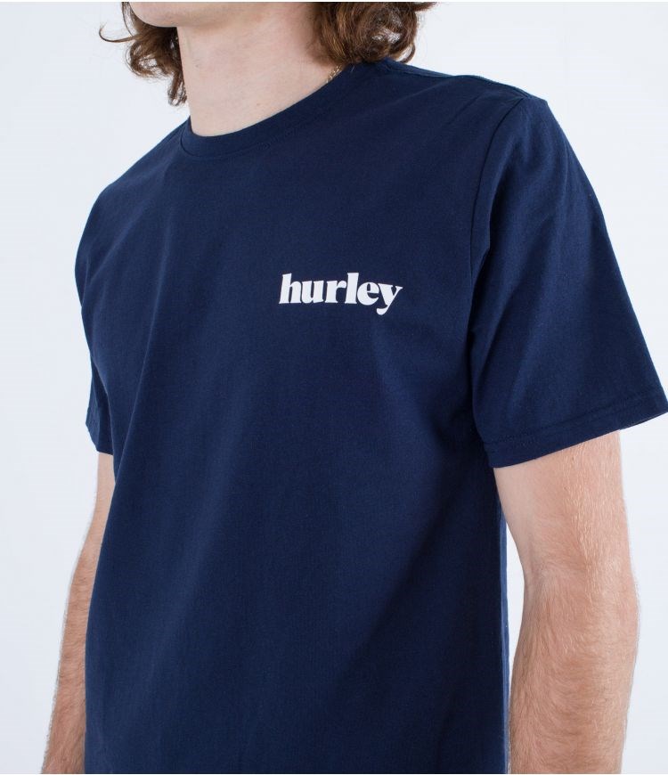 Hurley T-shirt Korta Sleeve Everyday Recycled Lowers Puff Night Force | 26398ZOFV