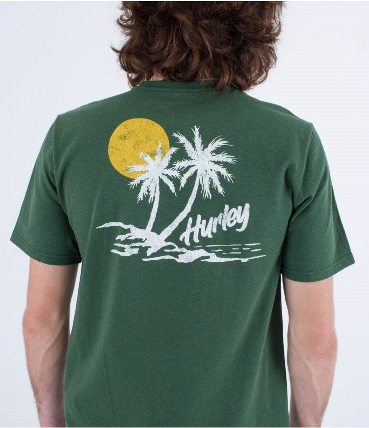 Hurley T-shirt Korta Sleeve Everyday Recycled Little Vacay Jungle | 73021DTMK