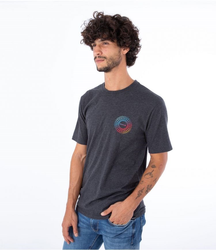 Hurley T-shirt Korta Sleeve Everyday Soul Burst Svarta | 46582BATO