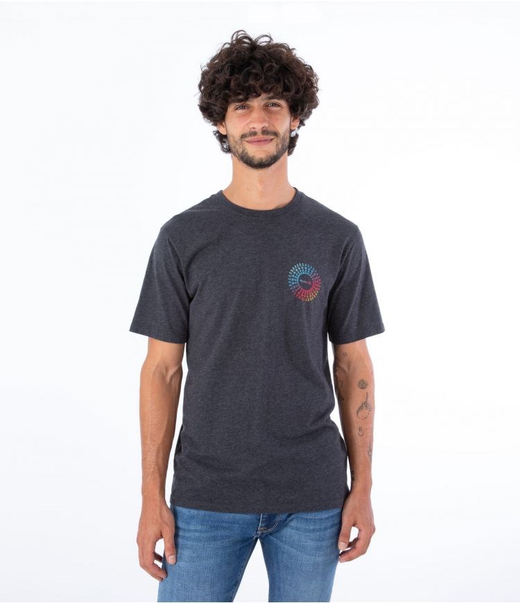 Hurley T-shirt Korta Sleeve Everyday Soul Burst Svarta | 46582BATO