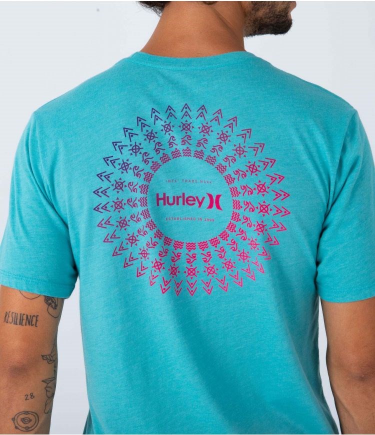 Hurley T-shirt Korta Sleeve Everyday Soul Burst Wave Runner | 50486RWIQ