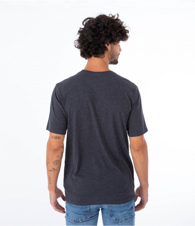 Hurley T-shirt Korta Sleeve Everyday Sunbox Svarta | 36980ZYJV