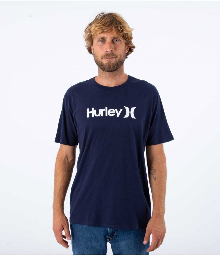 Hurley T-shirt Korta Sleeve Everyday Washed Core O&o Obsidian | 92751EIJK