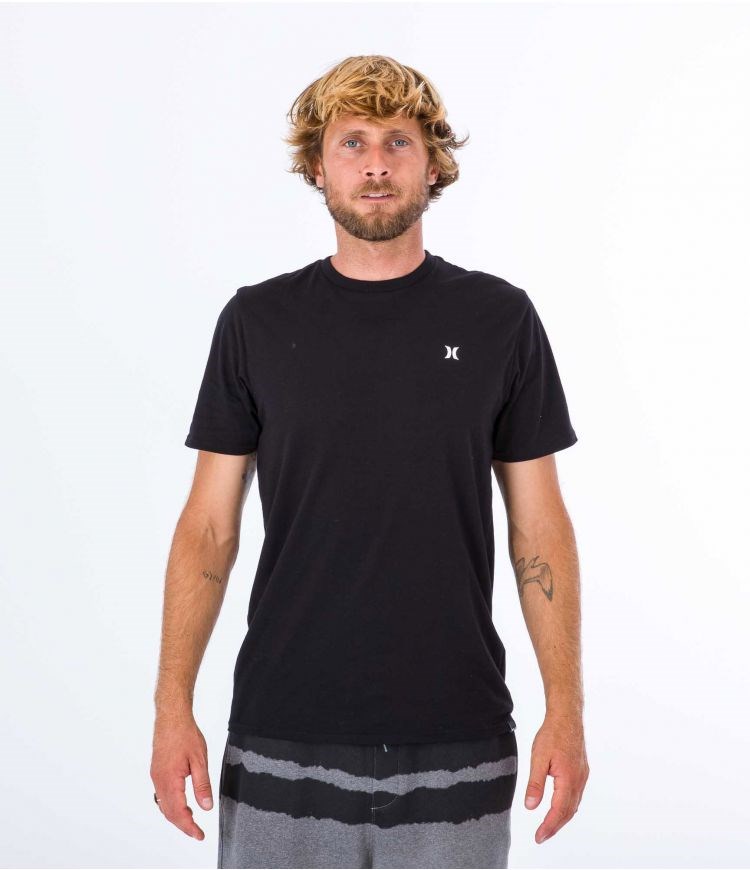 Hurley T-shirt Korta Sleeve H2o Dri Icon Svarta | 48395LVOE