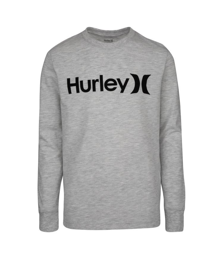 Hurley T-shirt Long Sleeve Boy - One & Only Birch Heather | 09483LYFT