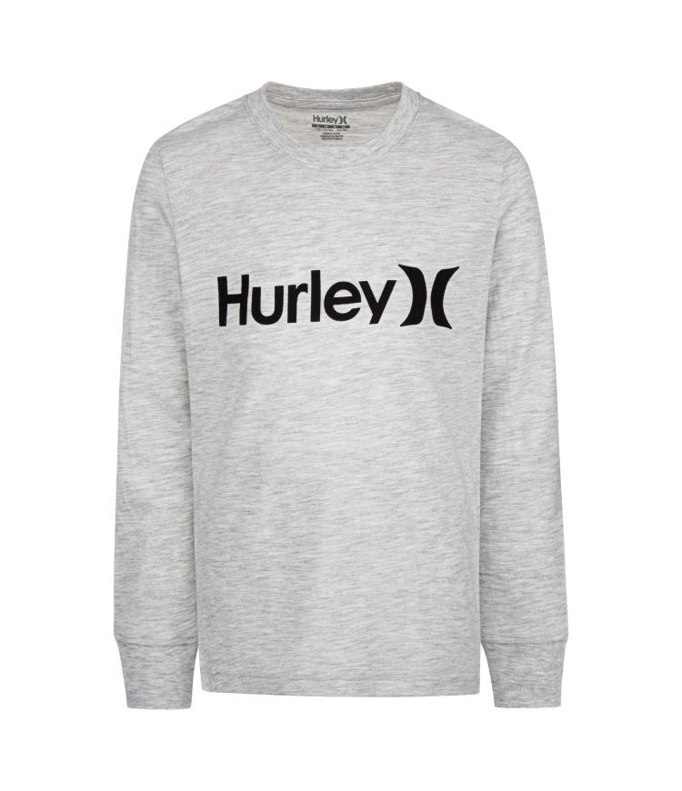 Hurley T-shirt Long Sleeve Boy - One & Only Birch Heather | 21934TMGE