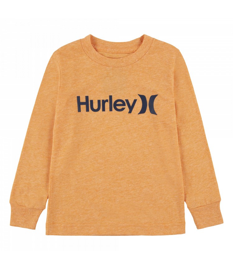 Hurley T-shirt Long Sleeve Boy - One & Only Clementine Heather | 98603WGAZ