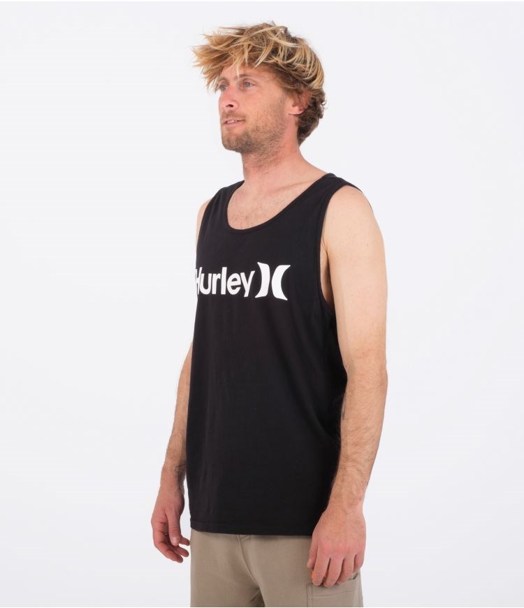 Hurley T-shirt Tank Evd Wsh Oao Solid Tank Svarta | 92810OIVS