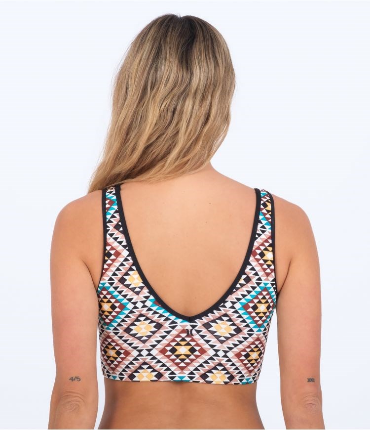 Hurley Top Mosaic Geo Long Line Mosaic Geo | 59027DKPN