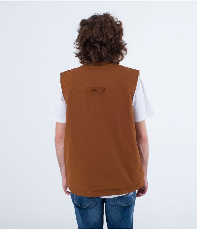 Hurley Vest Chip Worker Bronzed | 20365JKZO