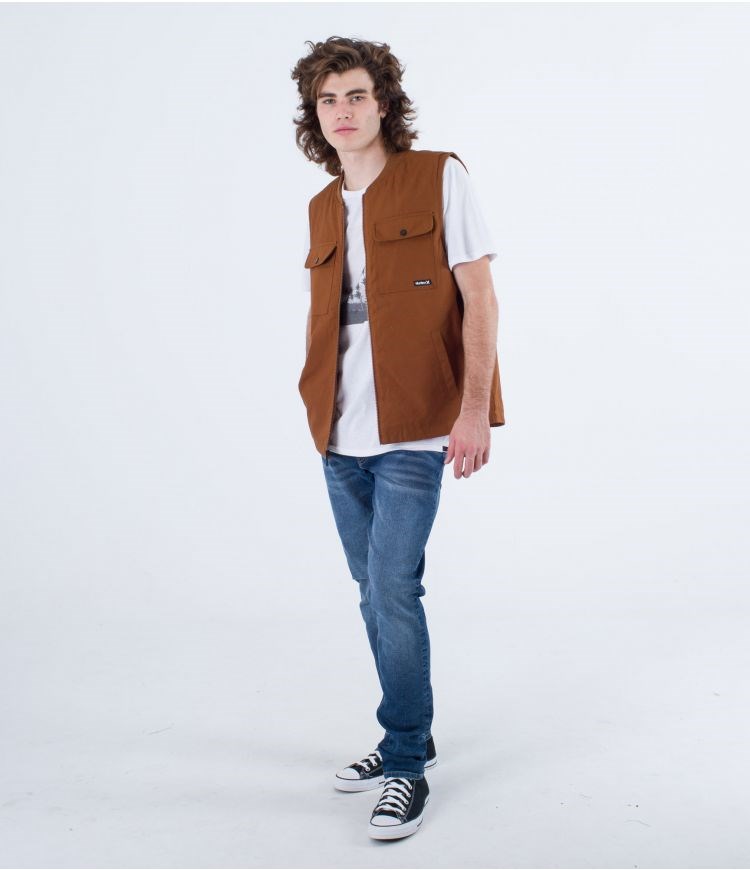 Hurley Vest Chip Worker Bronzed | 20365JKZO